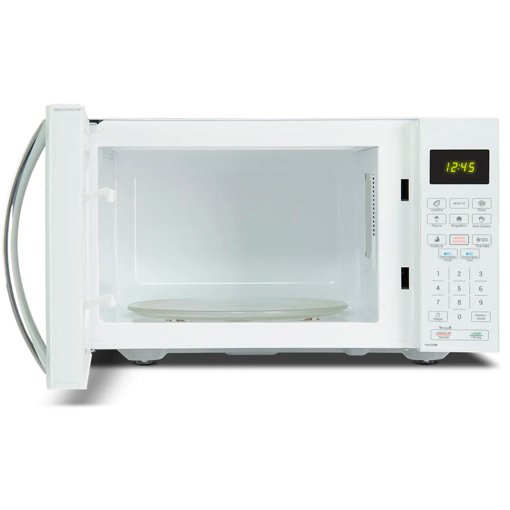 Micro-ondas Philco 20Litros, Com Painel Digital 220V - Branco